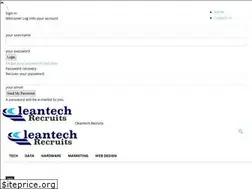 Sites similar to cleantechrecruits.com
