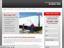 Sites similar to cleantextruckwash.com
