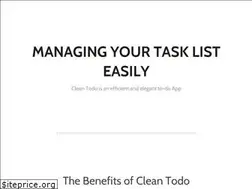 Sites similar to cleantodo.com