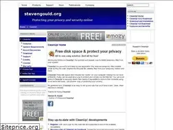 Sites similar to cleanup.stevengould.org