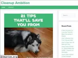 Sites similar to cleanupambition.com