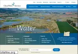 Sites similar to cleanwaterservices.org