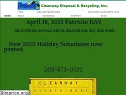 Sites similar to cleanwaydisposal.com