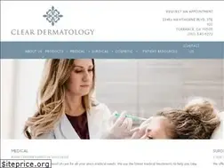Sites similar to clear-dermatology.com