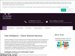 Sites similar to clear-intelligence.com