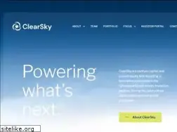 Sites similar to clear-sky.com