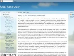 Sites similar to clearacnequick.blogspot.com