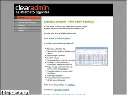 Sites similar to clearadmin.hu