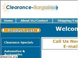 Sites similar to clearance-bargains.com