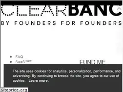 Sites similar to clearbanc.com