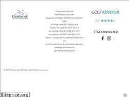 Sites similar to clearbrookgolfclub.com
