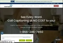 Sites similar to clearcaptions.com