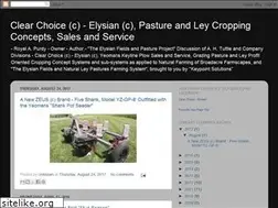 Sites similar to clearchoicepastures.blogspot.com