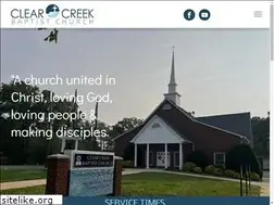 Sites similar to clearcreekbaptistchurch.com