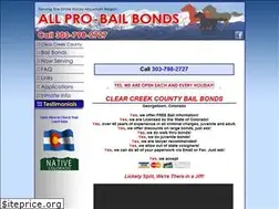 Sites similar to clearcreekcountybailbonds.com
