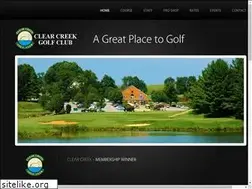 Sites similar to clearcreekgolfclub.net