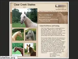 Sites similar to clearcreekstables.com