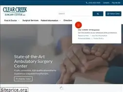 Sites similar to clearcreeksurgery.com