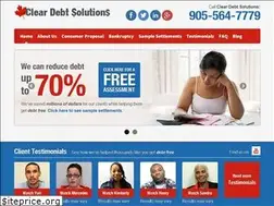 Sites similar to cleardebtsol.com