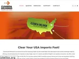 Sites similar to clearedanddelivered.com