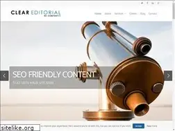 Sites similar to cleareditorial.co.uk