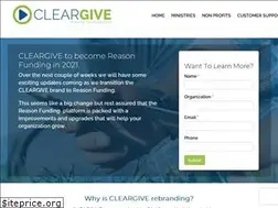 Sites similar to cleargive.com