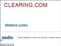 Sites similar to clearing.com