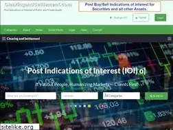 Sites similar to clearingandsettlement.com