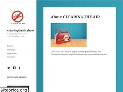Sites similar to clearingtheair.show