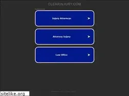 Sites similar to clearinjury.com