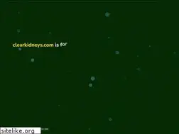 Sites similar to clearkidneys.com