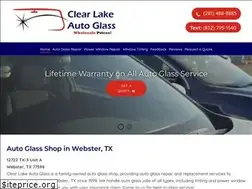 Sites similar to clearlakeautoglass.net