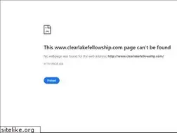 Sites similar to clearlakefellowship.com