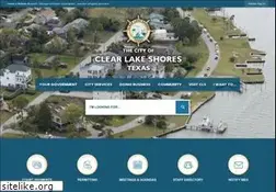 Sites similar to clearlakeshores-tx.gov