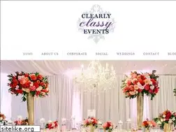 Sites similar to clearlyclassyevents.com