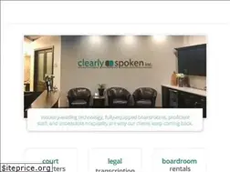 Sites similar to clearlyspoken.ca