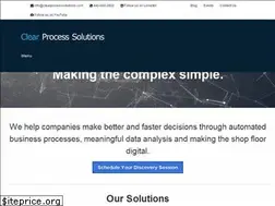 Sites similar to clearprocesssolutions.com