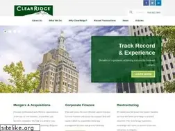 Sites similar to clearridgecapital.com