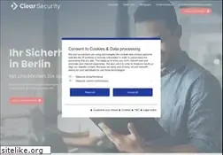 Sites similar to clearsecurity.de