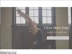 Sites similar to clearskiesyoga.com.au