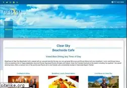 Sites similar to clearskycafe.com
