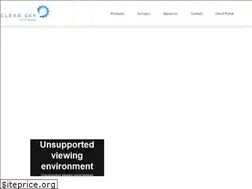 Sites similar to clearskysoftware.com