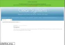 Sites similar to clearsystems.co.uk