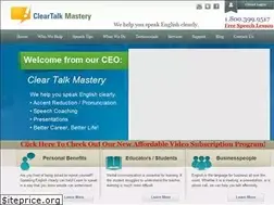 Sites similar to cleartalkmastery.com