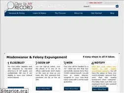 Sites similar to clearupmyrecord.com
