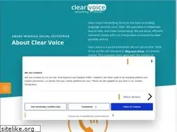 Sites similar to clearvoice.org.uk