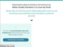 Sites similar to clearwaterlakesandponds.com.au