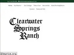 Sites similar to clearwaterspringsranch.com