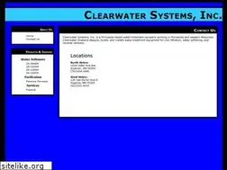 Sites similar to clearwatersystemsinc.com