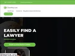 Sites similar to clearwaylaw.com